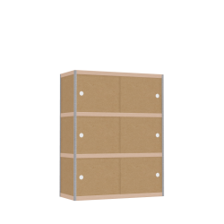 Kast (127x100x42 cm)