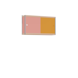 Zwevende kast (55x100x25 cm)