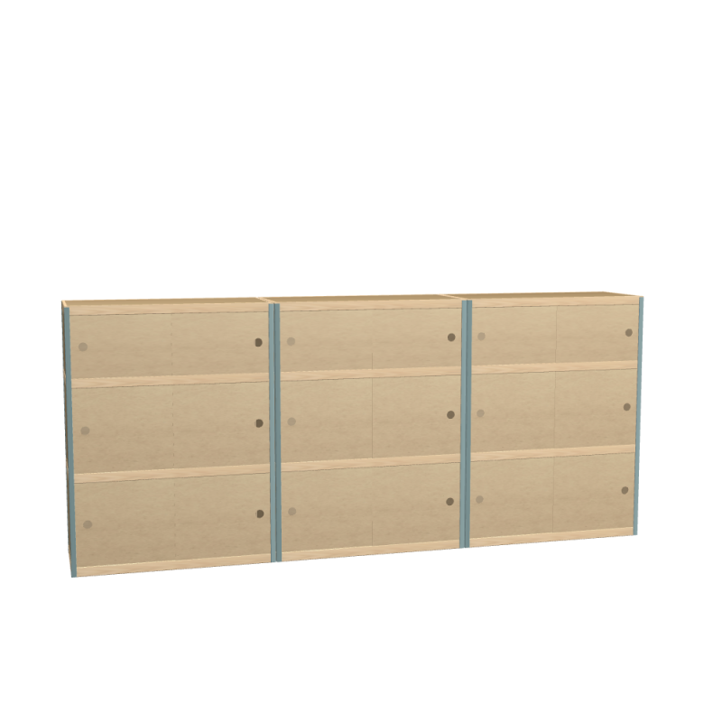 Meubels (117x270x42 cm)