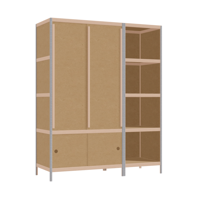 Meubles (178x142x52 cm)