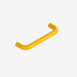 Yellow handle for drawer