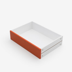 Tangerine MDF drawer
