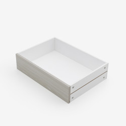 White beech MDF drawer