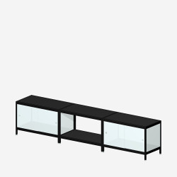 [1B32B/W] MIST 1B32B (58x240x42 cm) (Dos MDF blanc)