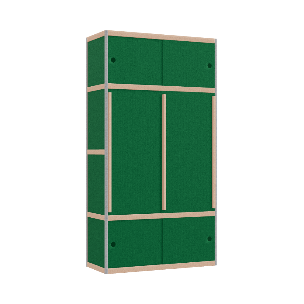 [400581478] Kleerkast (188x100x42 cm)