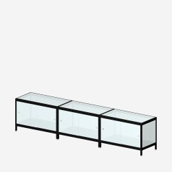 [1B33M/W] MIST 1B33M (58x240x42 cm) (Dos MDF blanc)