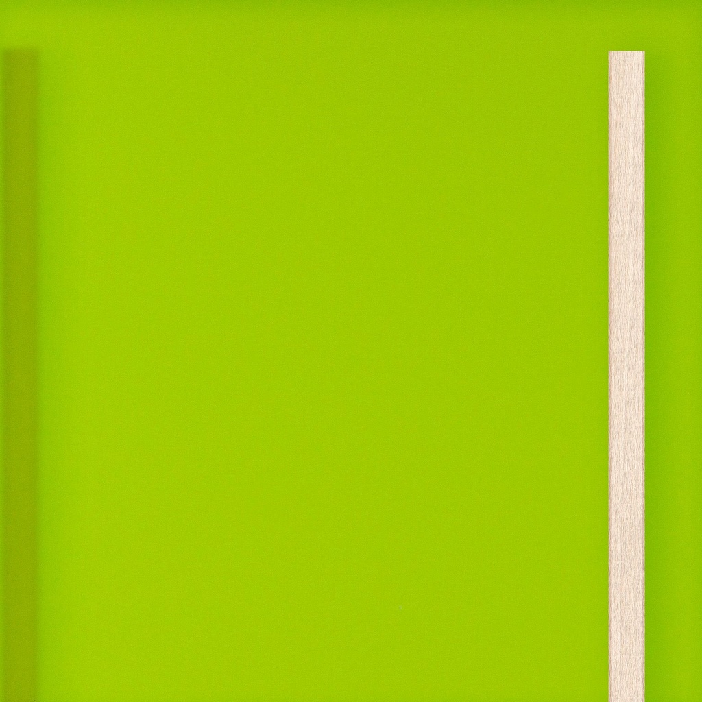 [K8-I[6T91]] Grote deur in doorschijnend acryl Limoen (98 cm, 80 cm, 1 (binnendeur), Houten latten)