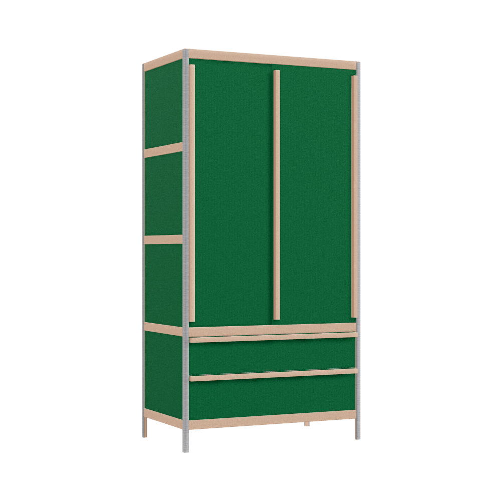 [400583492] Kleerkast (178x90x52 cm)