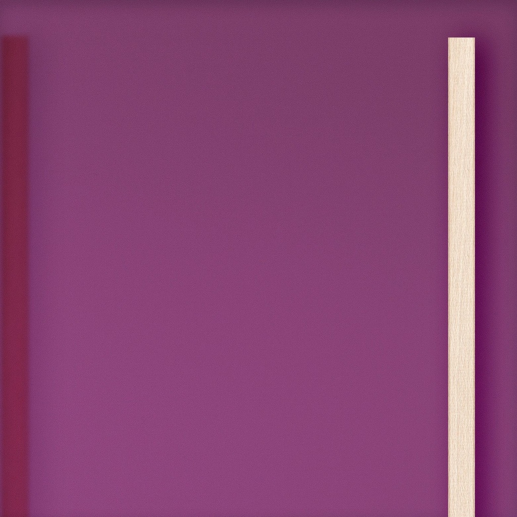 [K8-I[8T15]] Grote deur in doorschijnend acryl Pruim (98 cm, 80 cm, 1 (binnendeur), Houten latten)