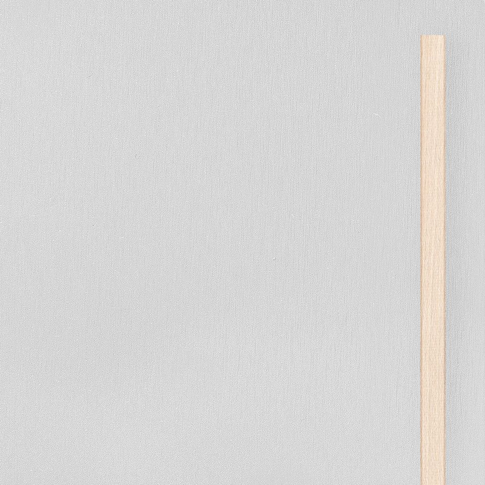 [K8-I[DIBOND]] Grande porte Aluminium (98 cm, 80 cm, 1 (porte intérieure), Lattes en bois)