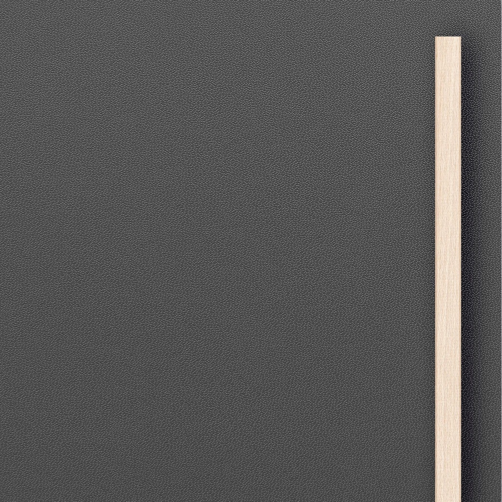 [K8-I[U4008]] Grande porte MDF Gris fonçé (98 cm, 80 cm, 1 (porte intérieure), Lattes en bois)