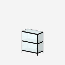 [2B14M/W] MIST 2B14M (99x80x42 cm) (Dos MDF blanc)