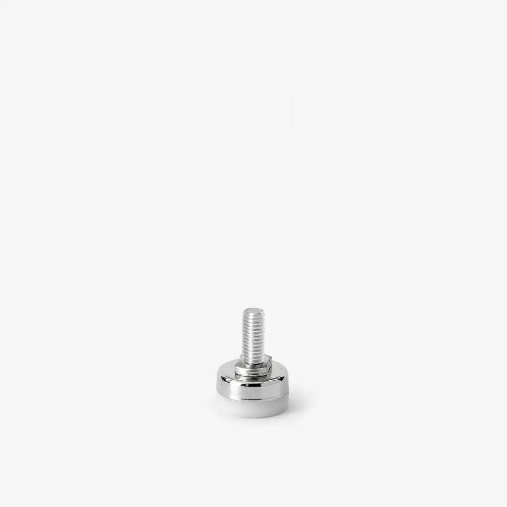[PA-CB] White levelling pad for foot with screw thread