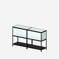 [2B23M/W] MIST 2B23M (99x160x42 cm) (Dos MDF blanc)