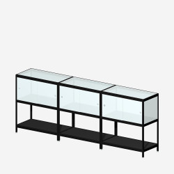 [2B33M/W] MIST 2B33M (99x240x42 cm) (Dos MDF blanc)
