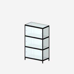 [3B15M/W] MIST 3B15M (140x80x42 cm) (Dos MDF blanc)