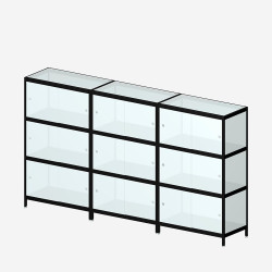 [3B35M/W] MIST 3B35M (140x240x42 cm) (Dos MDF blanc)
