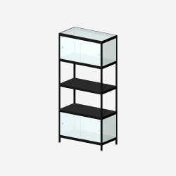 [4B14M/W] MIST 4B14M (181x80x42 cm) (Dos MDF blanc)