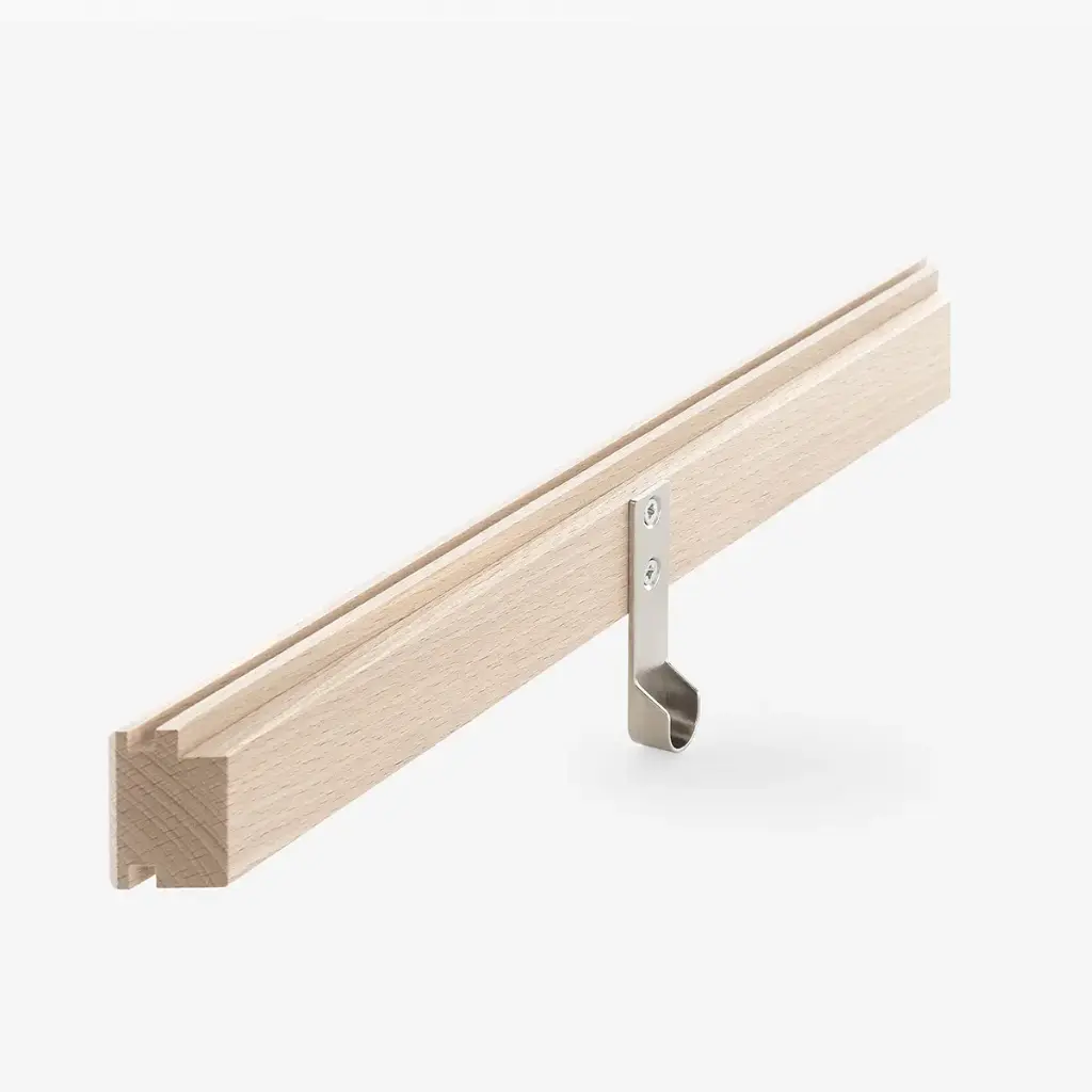 [F1-YP] Traverse latérale inférieure avec support pour penderie (42 cm)