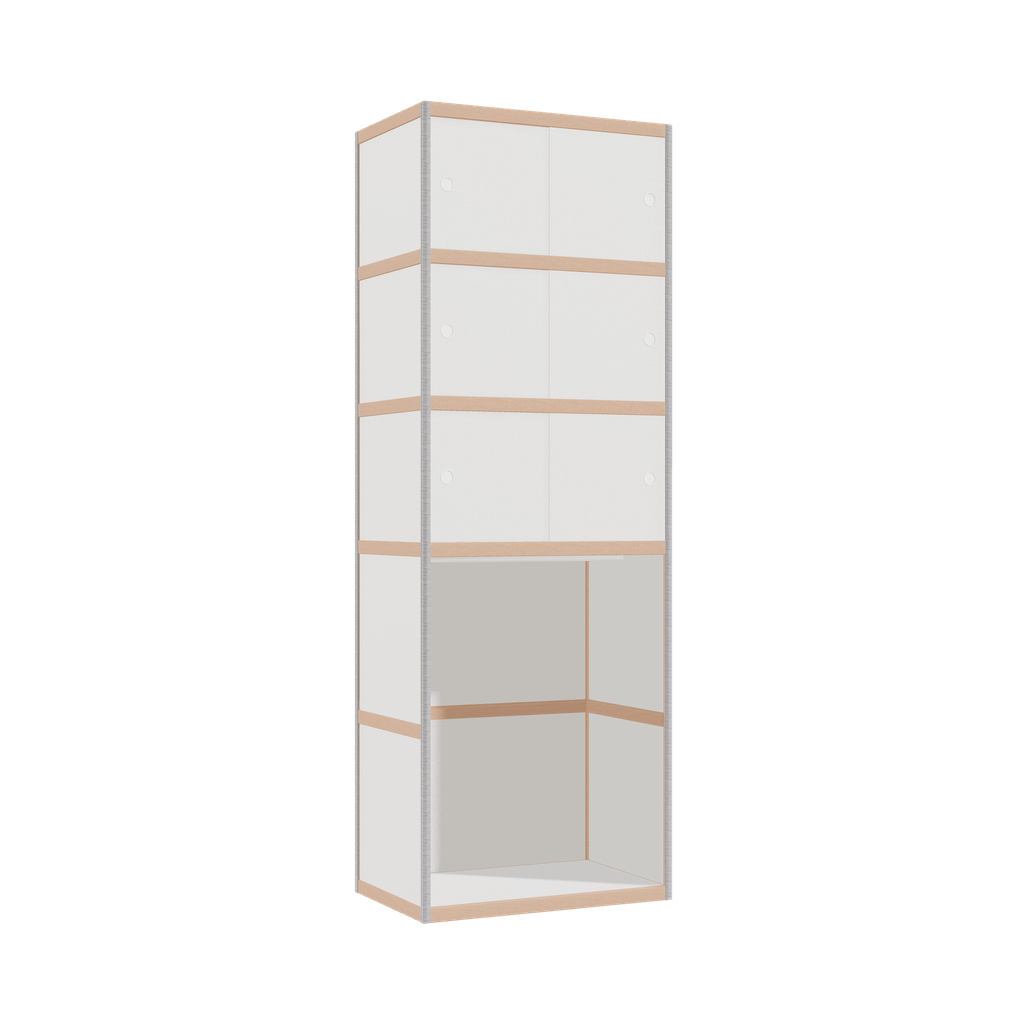 [400233569] Kleerkast (229x80x52 cm)