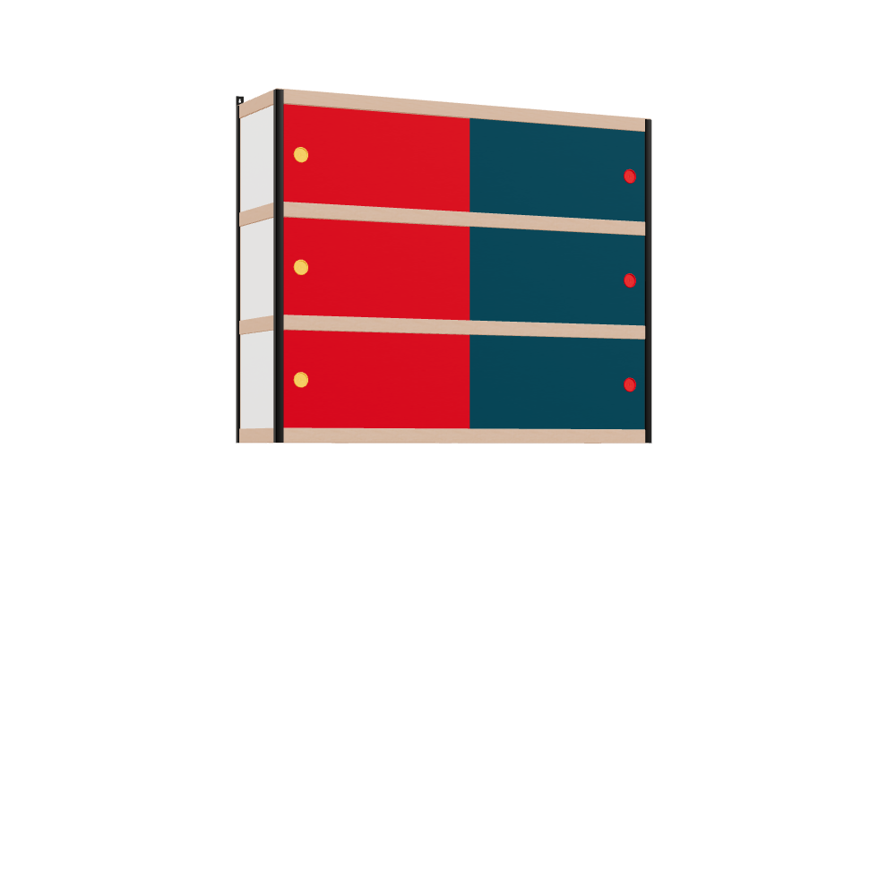 [400256754] Hanging cabinet (97x120x32 cm)