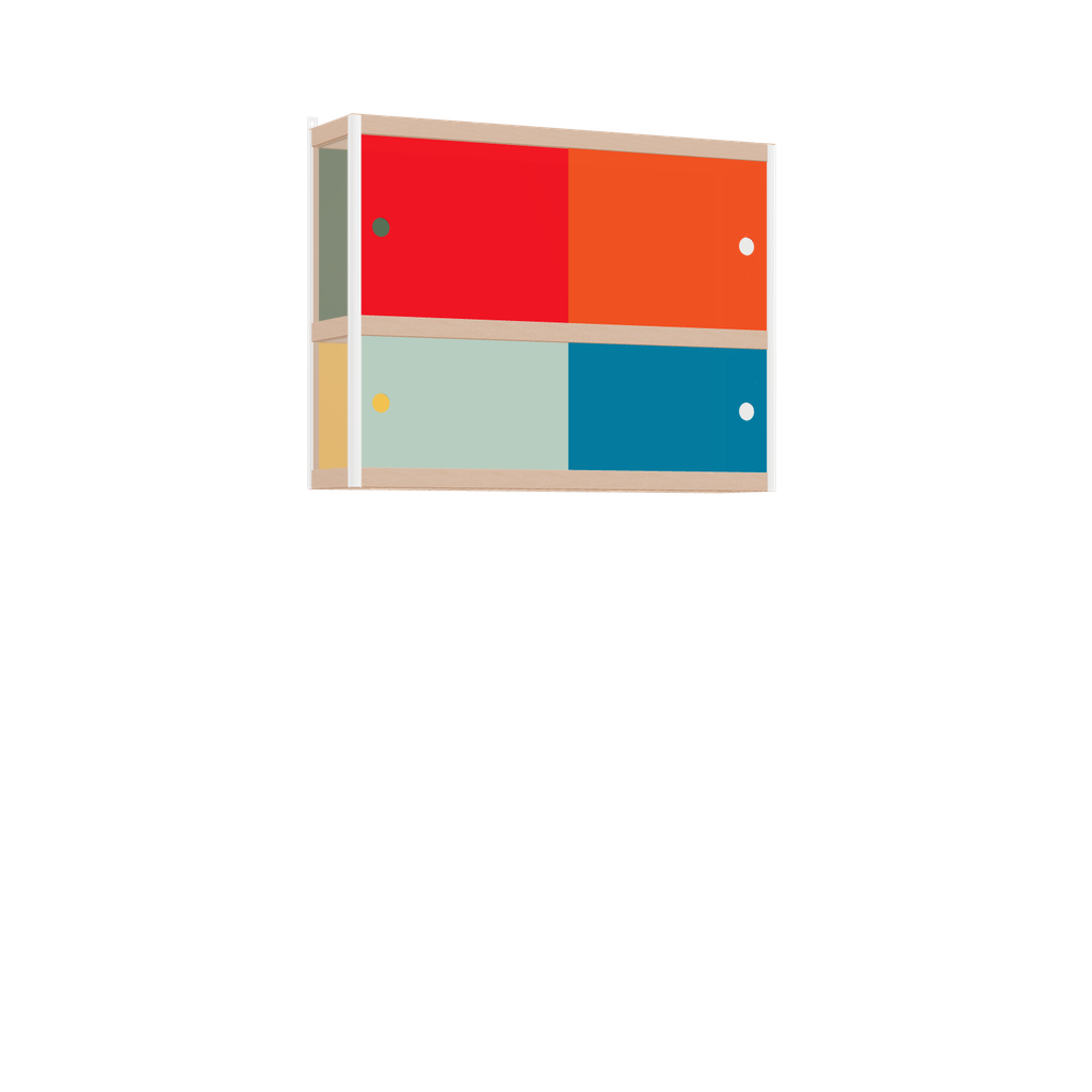 [400209635] Hanging cabinet (76x100x25 cm)