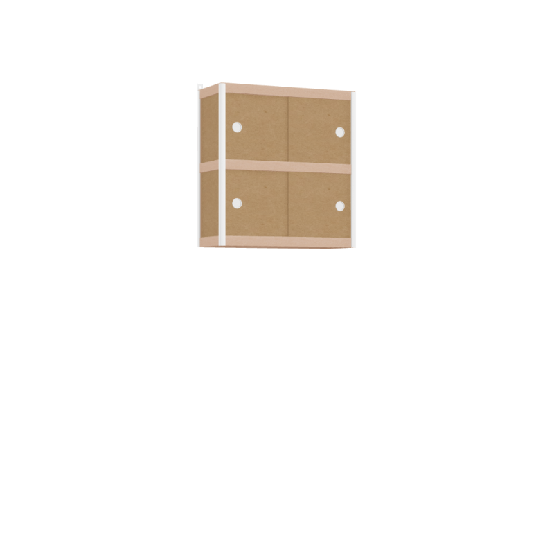[400165442] Hanging cabinet (66x62x25 cm)