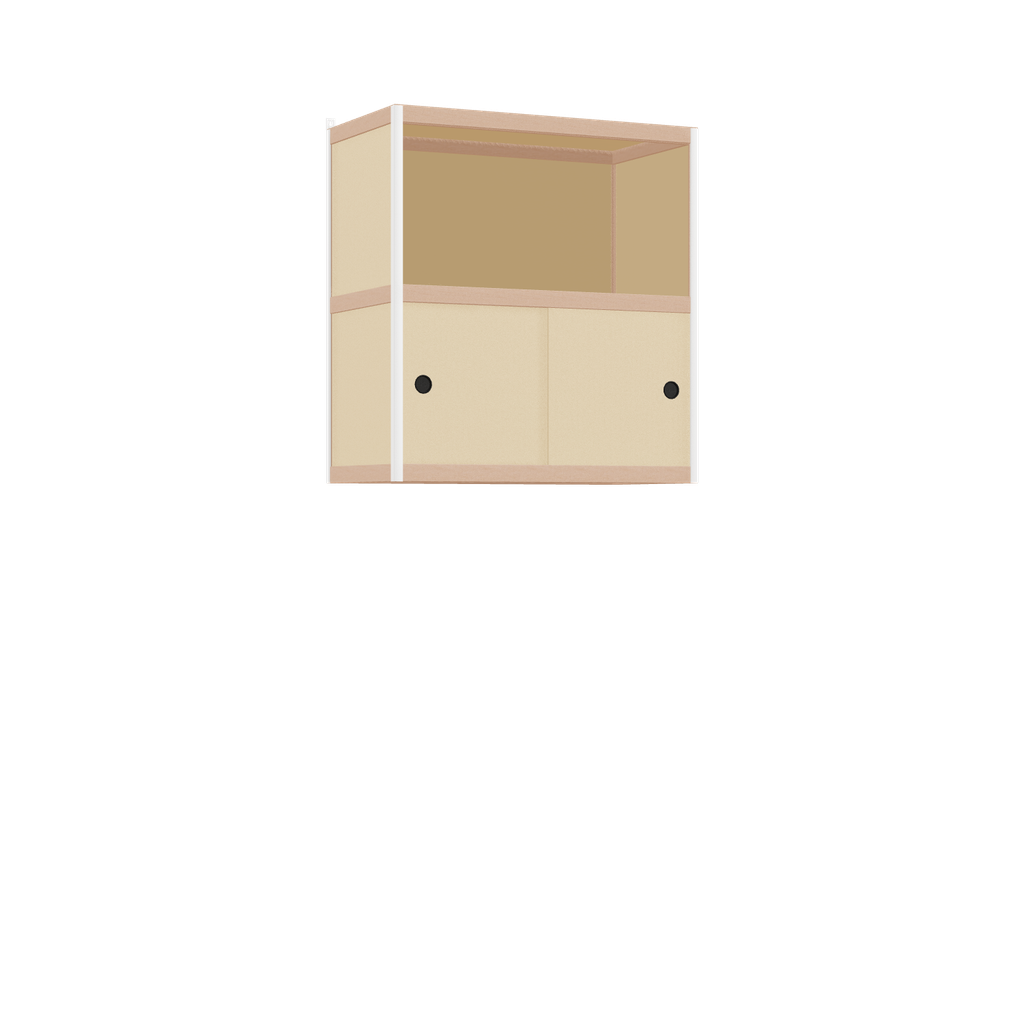 [400166943] Zwevende kast (86x80x42 cm)