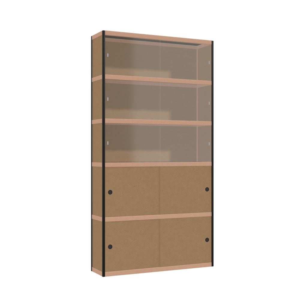 [400188333] Vitrine (229x120x32 cm)
