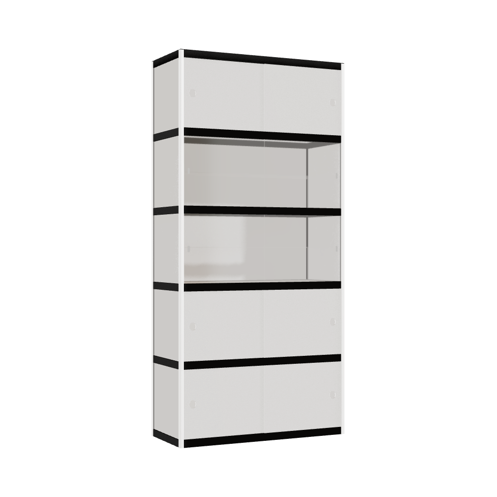 [400195881] Vitrine (209x100x42 cm)