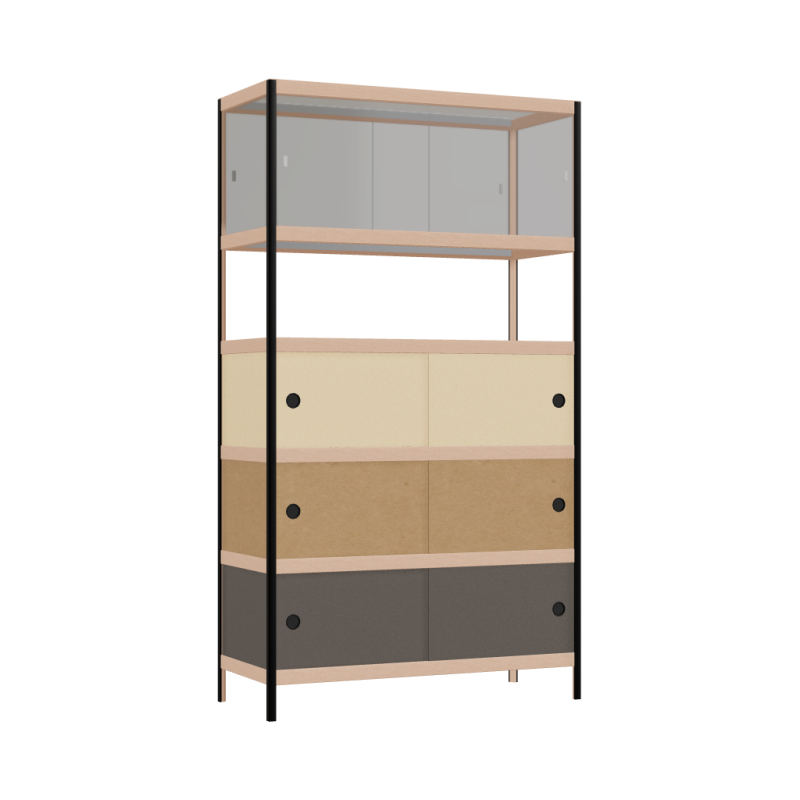 [400200492] Armoire (179x100x42 cm)