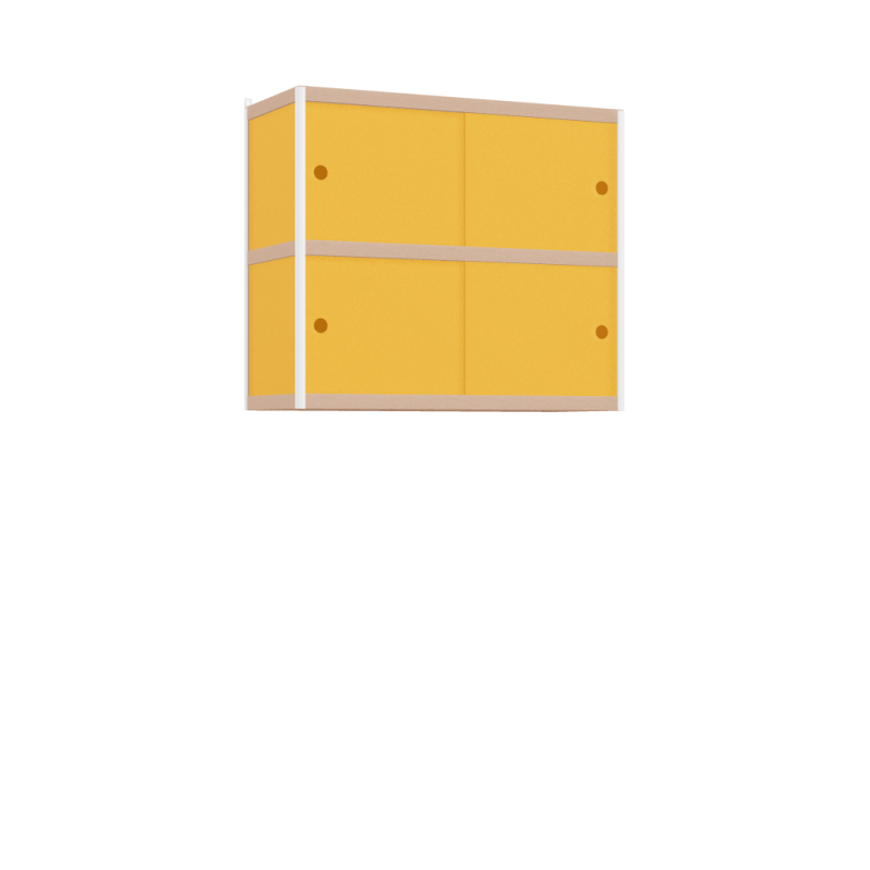[400213636] Zwevende kast (86x100x42 cm)