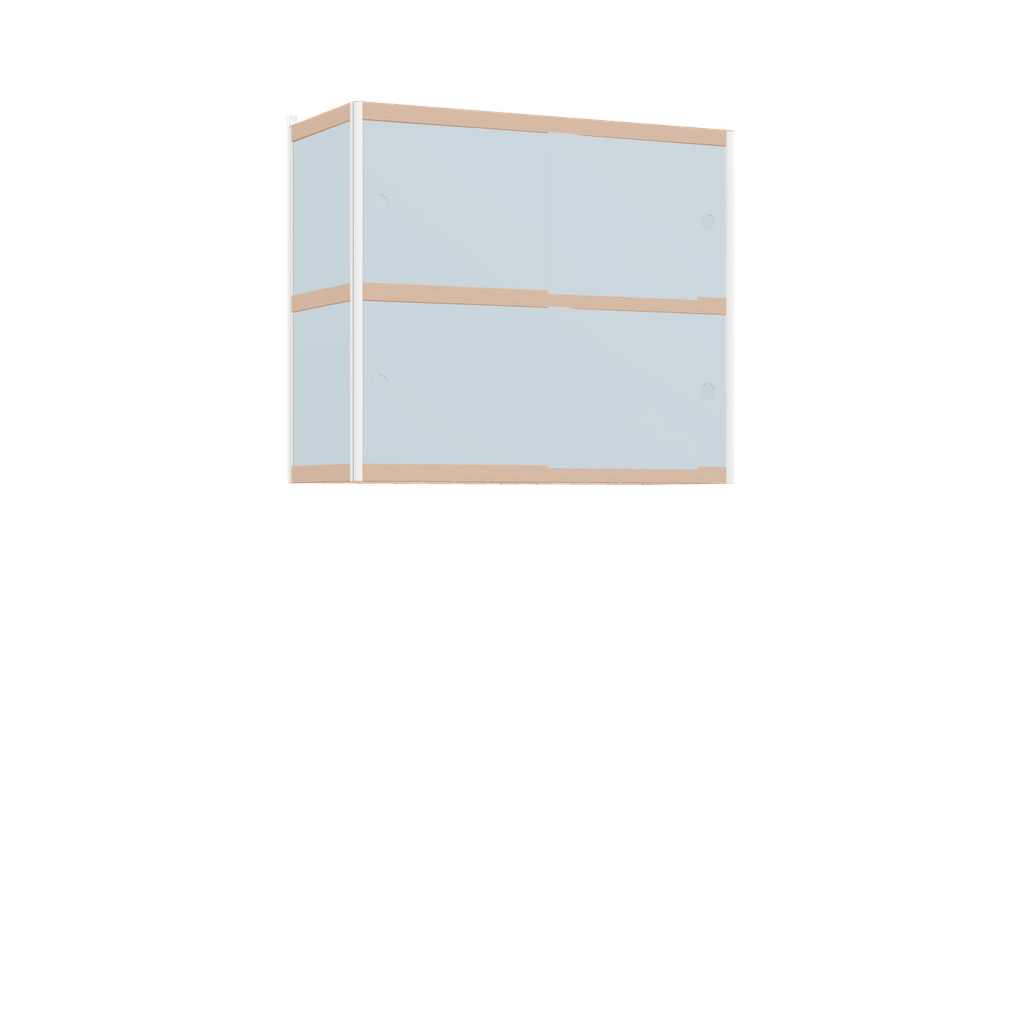 [400213646] Zwevende kast (86x100x42 cm)