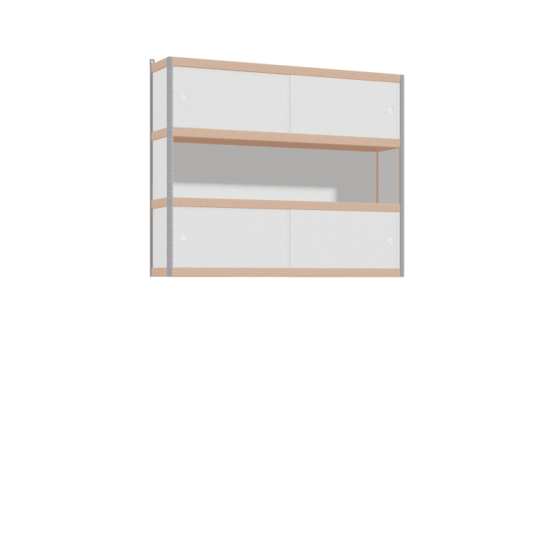 [400213671] Zwevende kast (97x120x25 cm)