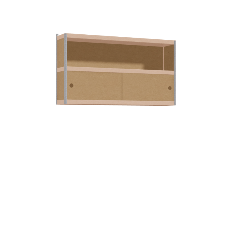 [400213672] Zwevende kast (66x120x25 cm)