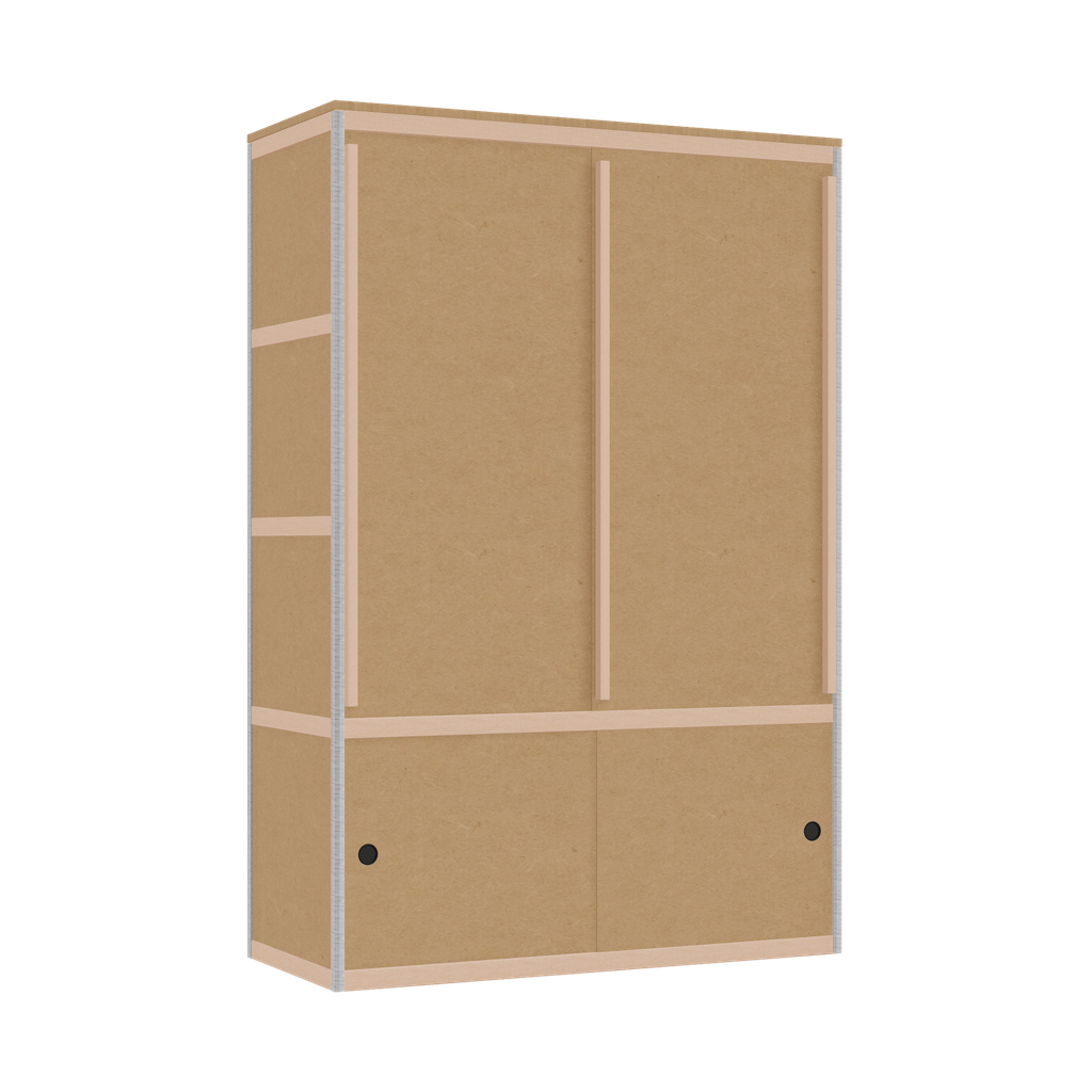 [400237166] Kleerkast (179.8x120x52 cm)
