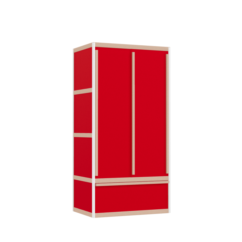 [400240657] Kleerkast (158x80x52 cm)