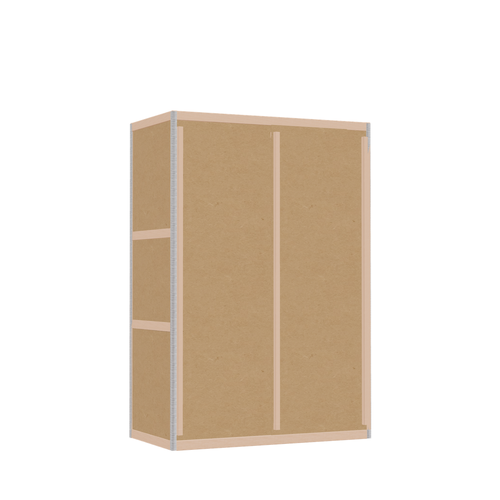 [400258906] Kleerkast (147x100x52 cm)
