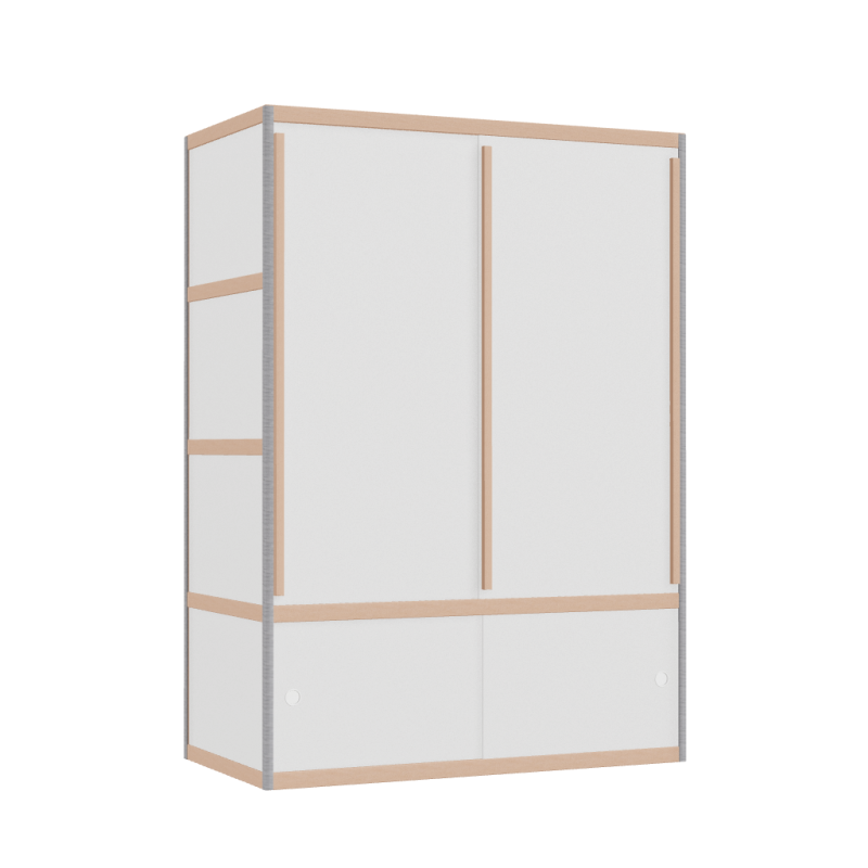 [400266387] Kleerkast (168x120x62 cm)