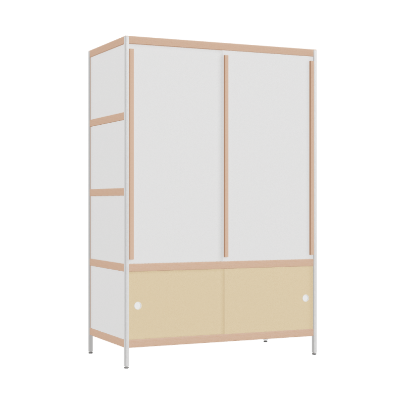 [400271374] Kleerkast (179x120x62 cm)