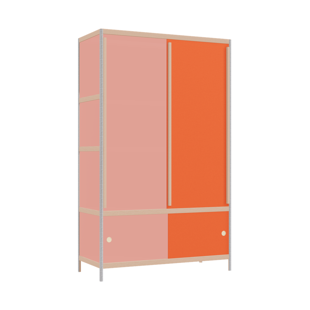 [400276252] Wardrobe (198x120x52 cm)