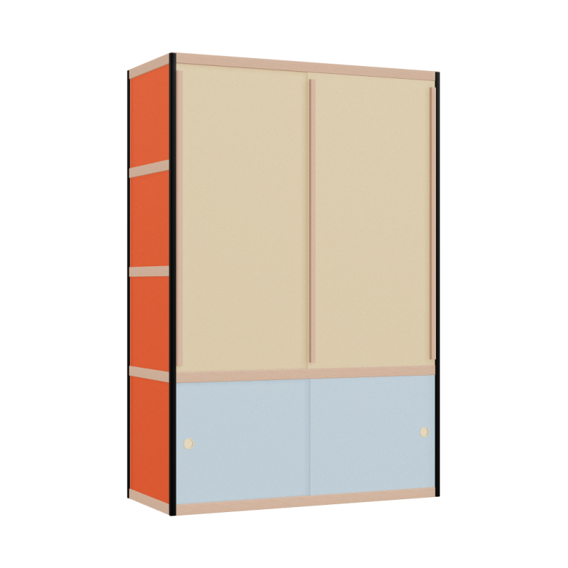 [400290303] Penderie (178x120x52 cm)