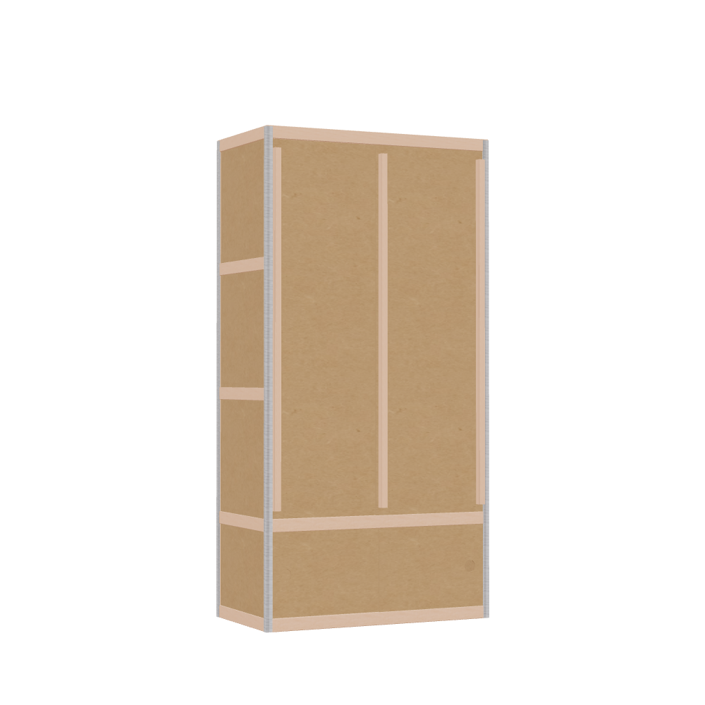 [400314709] Penderie (158x80x42 cm)