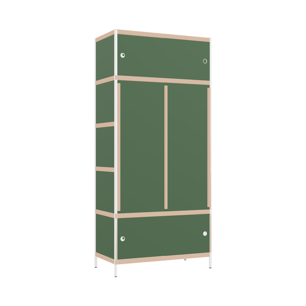 [400295028] Kleerkast (220x100x52 cm)