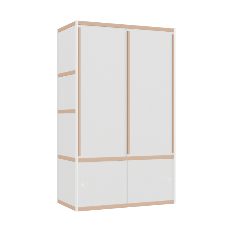 [400236551] Kleerkast (198x120x62 cm)