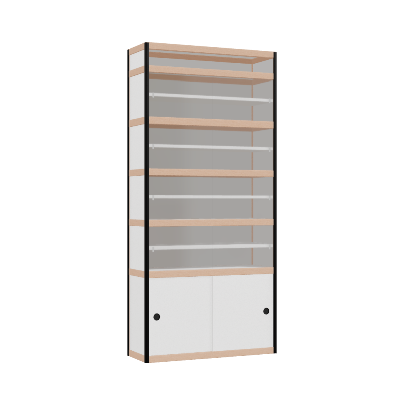 [400130247] Vitrine (193x90x32 cm)