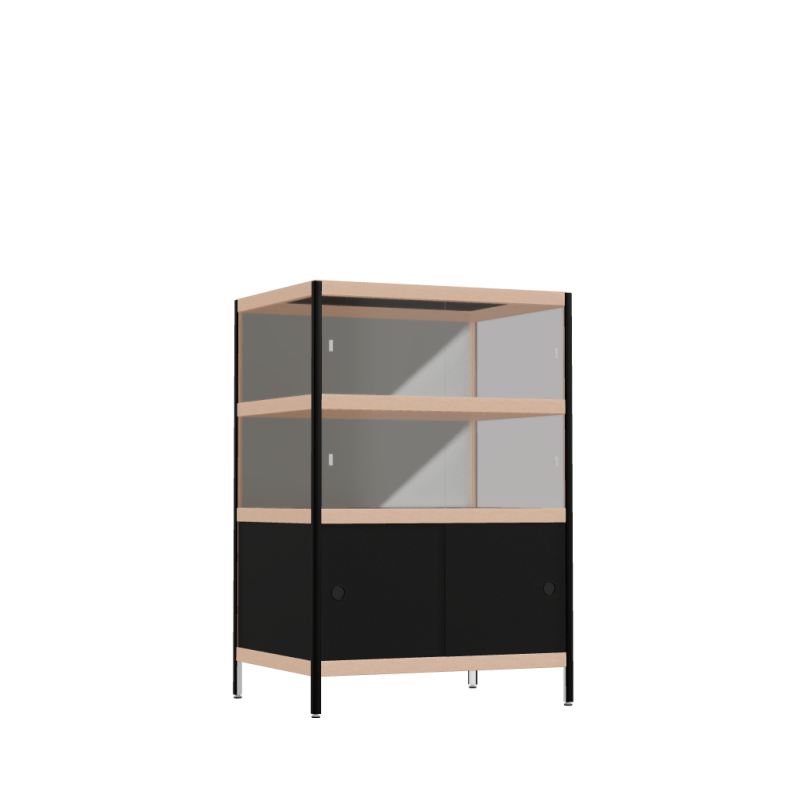[400181129] Vitrine (118x80x62 cm)