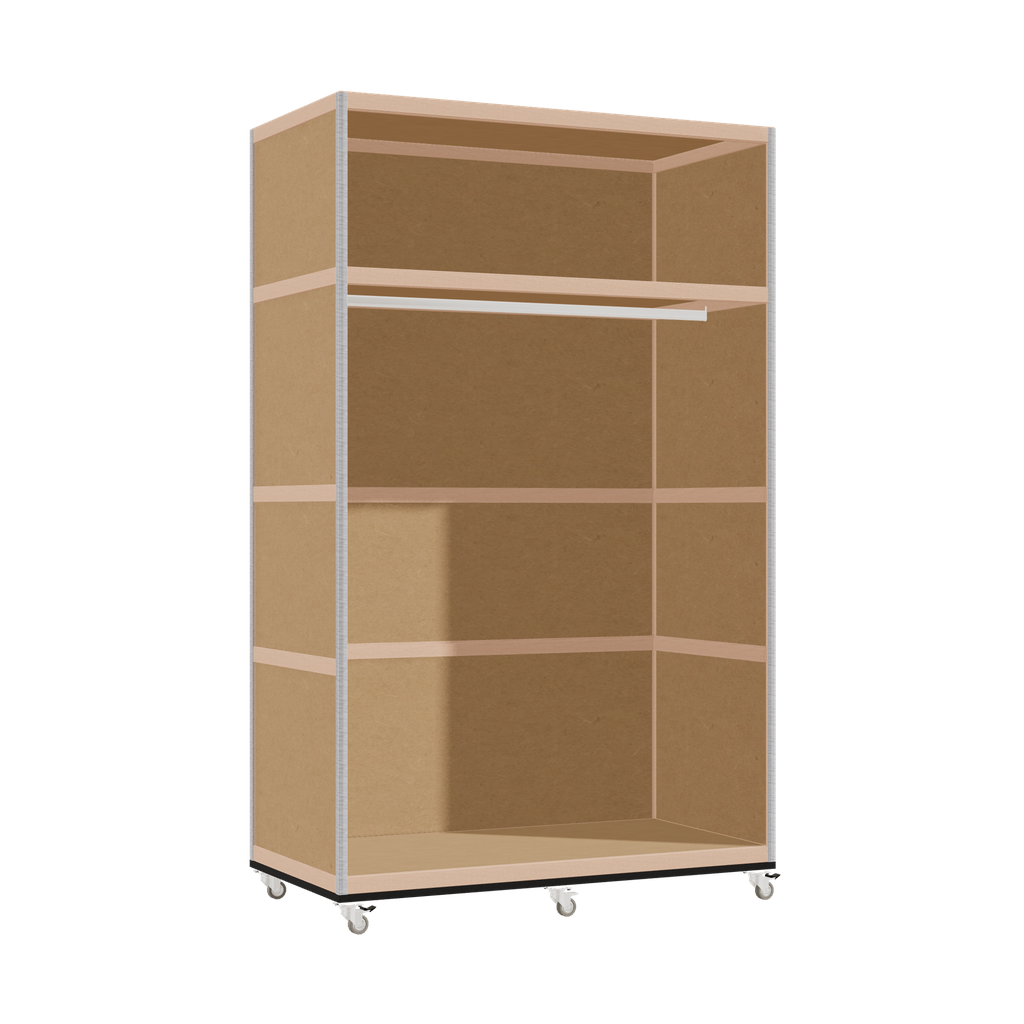 [400199504] Wardrobe (197x120x62 cm)