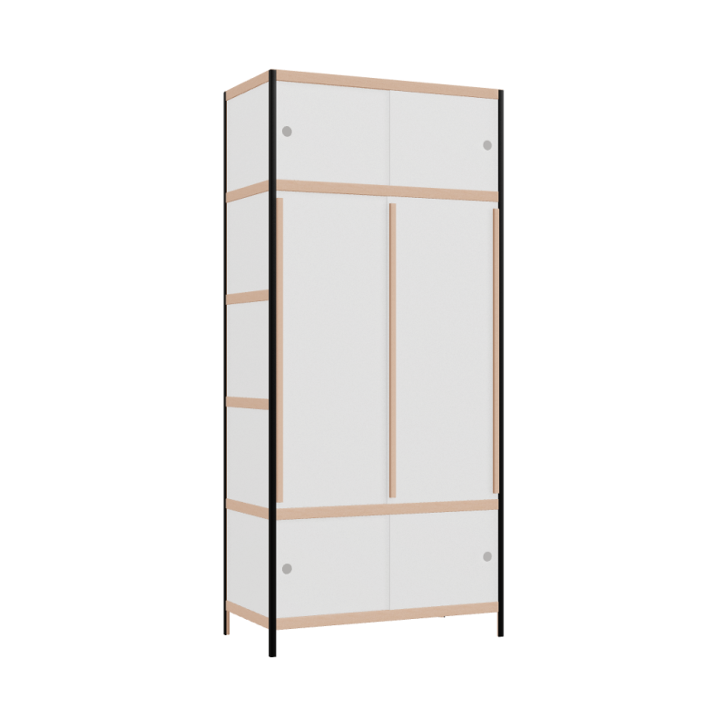 [400235580] Kleerkast (219x100x52 cm)