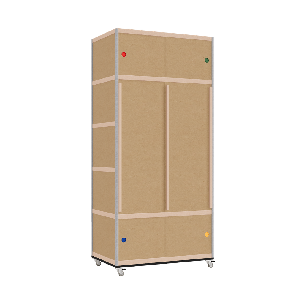 [400242286] Wardrobe (218x100x62 cm)